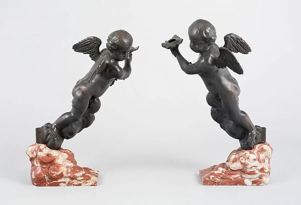 Pair of Candelabra, Italy, 1700  /  25. Creator: Unknown