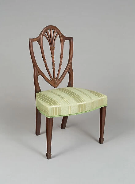 Pair of Chairs, 1790-1800. Creator: Unknown