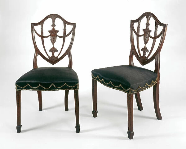Pair of Side Chairs, 1794  /  99. Creator: Samuel McIntire