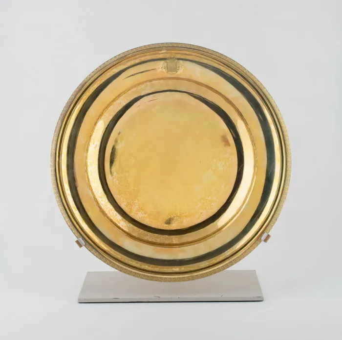 Framed Print : Pair of Circular Platters, Paris, 1809 / 19. Creators: Martin-Guillaume Biennais Framed Print : Pair of Circular Platters, Paris, 1809 / 19. Creators: Martin-Guillaume Biennais