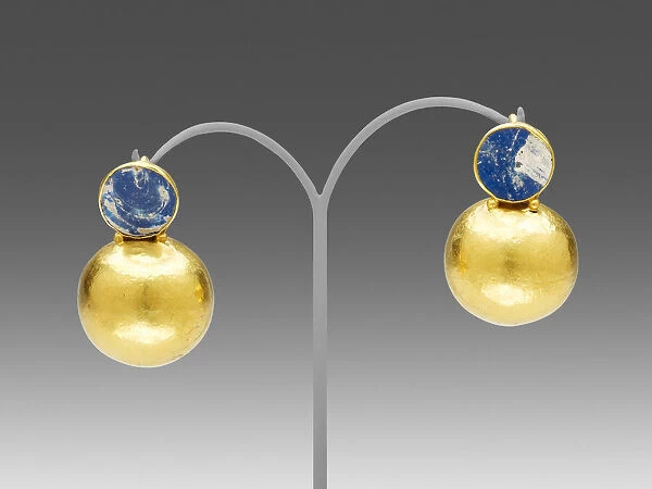 Pair of Earrings, 1st century. Creator: Unknown