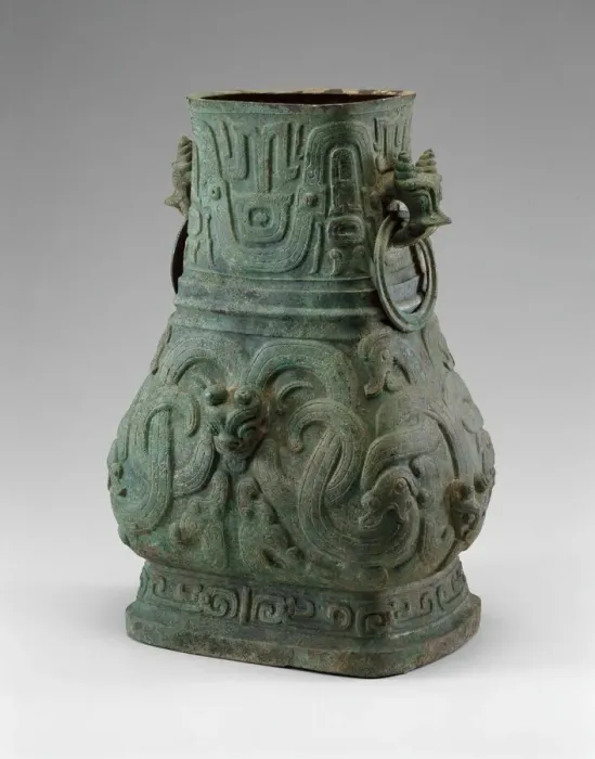 Framed Print : Pair of Jars, Western Zhou dynasty ( 1046-771 BC ), late 9th / 8th century BC Framed Print : Pair of Jars, Western Zhou dynasty ( 1046-771 BC ), late 9th / 8th century BC