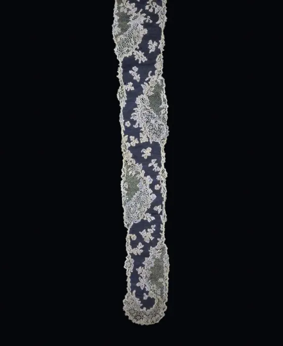 Framed Print : Pair of Lappets, France, 1750s. Creator: Unknown Framed Print : Pair of Lappets, France, 1750s. Creator: Unknown