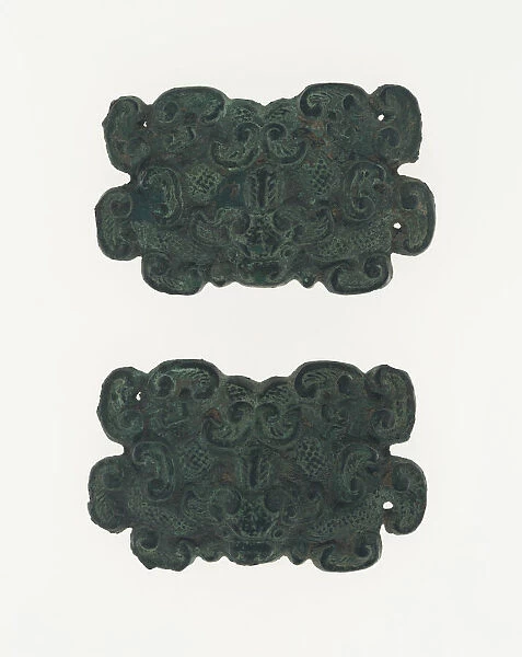 Pair of Ornaments, Eastern Zhou dynasty, Warring States period, c. 4th  /  3rd century B. C