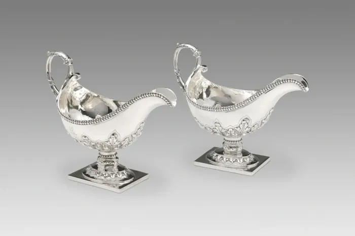 Framed Print : Pair of Sauceboats, 1852 / 61. Creator: Eoff & Shepard Framed Print : Pair of Sauceboats, 1852 / 61. Creator: Eoff & Shepard