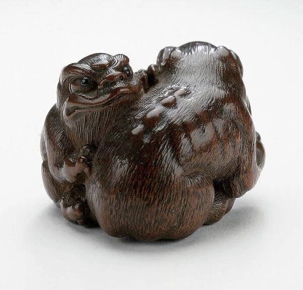 Pair of Three-Clawed Animals (image 1 of 2), early 19th century. Creator: Tomin