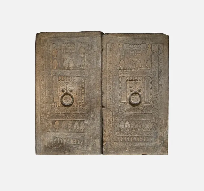 Framed Print : Pair of Tomb Chamber Doors, Western Han dynasty (206 B. C. -A. D. 9), 1st century B. C Framed Print : Pair of Tomb Chamber Doors, Western Han dynasty (206 B. C. -A. D. 9), 1st century B. C