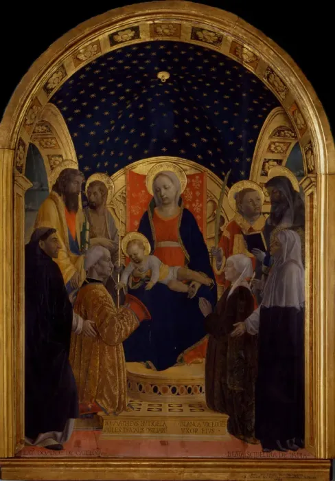 Framed Print : Pala Bottigella (The Bottigella Altarpiece), c1480-1485 Framed Print : Pala Bottigella (The Bottigella Altarpiece), c1480-1485
