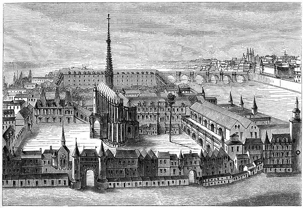 The palace, 16th century (1849)