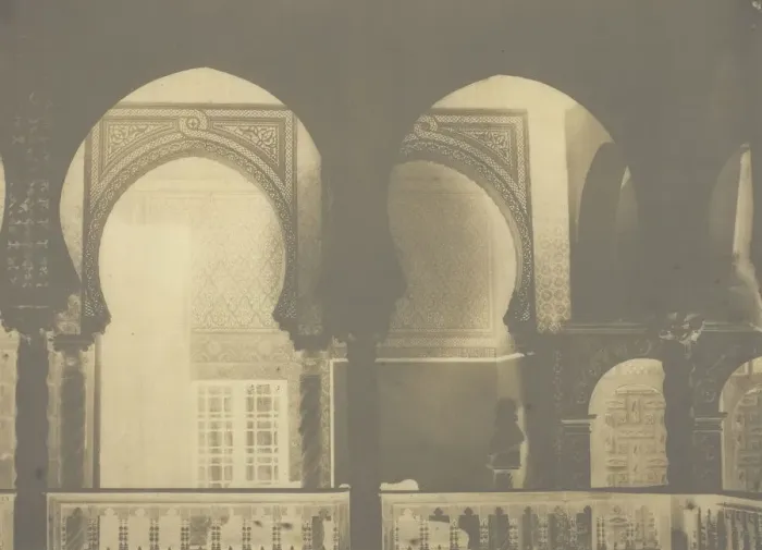 Framed Print : Palace, Algeria, 1859. Creator: Gustave de Beaucorps Framed Print : Palace, Algeria, 1859. Creator: Gustave de Beaucorps