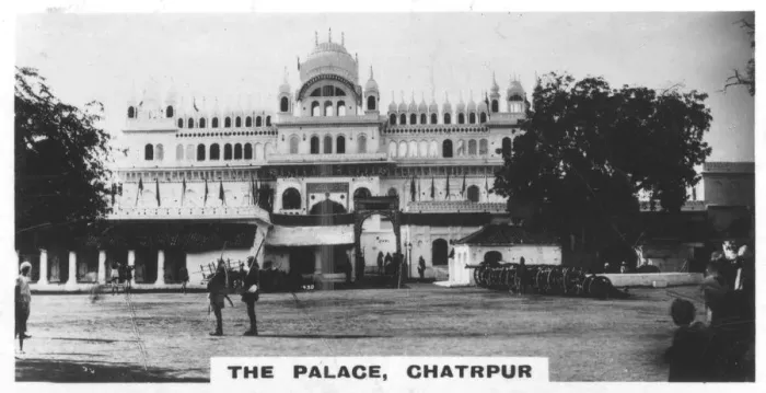 Framed Print : The palace of Chattarpur, India, c1925 Framed Print : The palace of Chattarpur, India, c1925