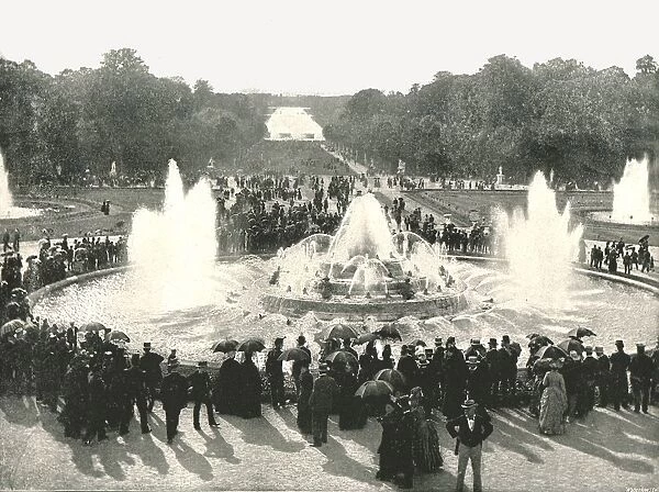 The Palace Fountains, Versailles, France, 1895. Creator: Unknown