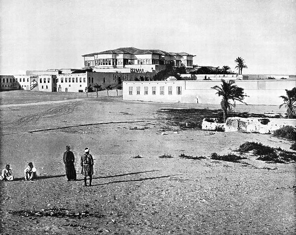 Palace and Harem, Alexandria, Egypt, 1893. Artist: John L Stoddard