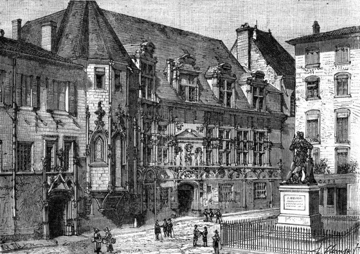 Framed Print : Palace of Justice of Grenoble, France, 1882-1884 Framed Print : Palace of Justice of Grenoble, France, 1882-1884