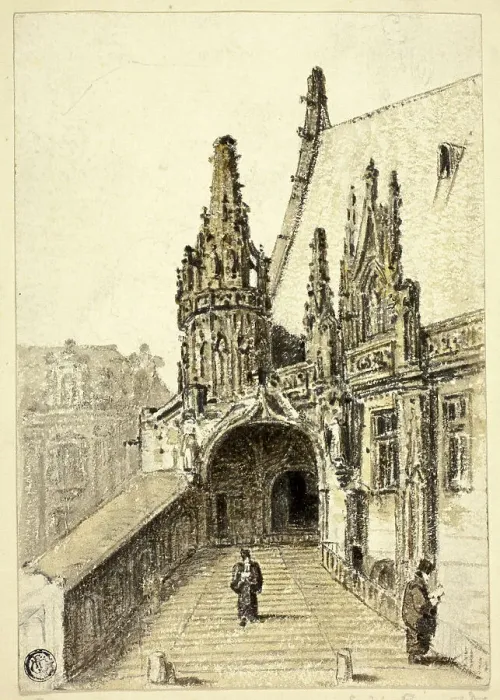 Framed Print : Palace of Justice, Rouen, n.d. Creator: Unknown Framed Print : Palace of Justice, Rouen, n.d. Creator: Unknown