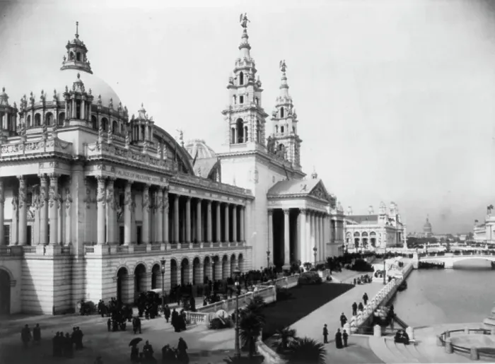 Framed Print : Palace of Mechanic Arts, World's Columbian Exposition, Chicago, Illinois, 1893. Creator: Frances Benjamin Johnston Framed Print : Palace of Mechanic Arts, World's Columbian Exposition, Chicago, Illinois, 1893. Creator: Frances Benjamin Johnston