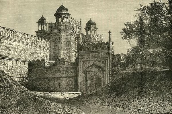 The Palace of the Mogul Emperors, Delhi, 1890. Creator: Unknown