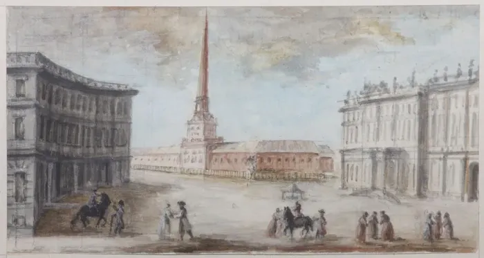 Framed Print : The Palace Square in Saint Petersburg Framed Print : The Palace Square in Saint Petersburg