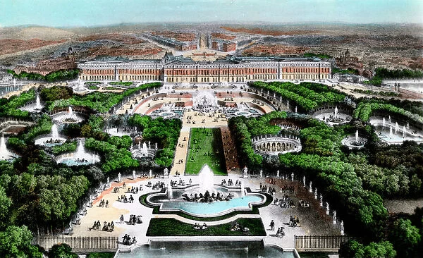 The Palace of Versailles, Paris, France, early 20th century