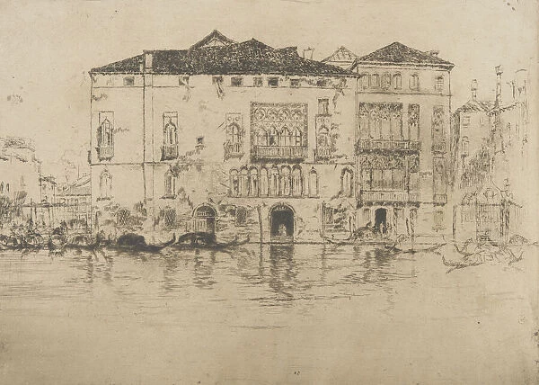 The Palaces, 1879-1880. Creator: James Abbott McNeill Whistler