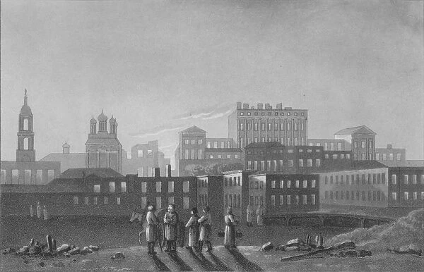 Palaces of Pashov Menzikov, Apraxin &c. Belgorod, Moscow, 1817. Artist: I Clark
