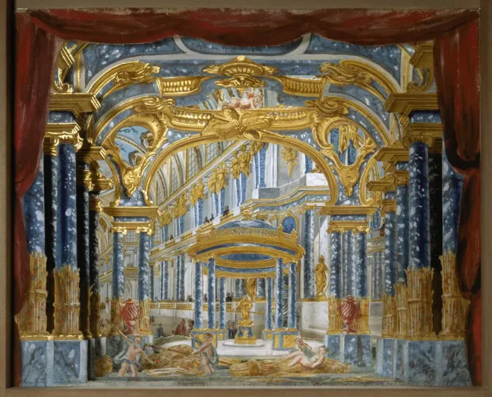 Framed Print : Palais de Ceres. Stage design for the opera Proserpine by Jean-Baptiste Lully, 1758 Framed Print : Palais de Ceres. Stage design for the opera Proserpine by Jean-Baptiste Lully, 1758