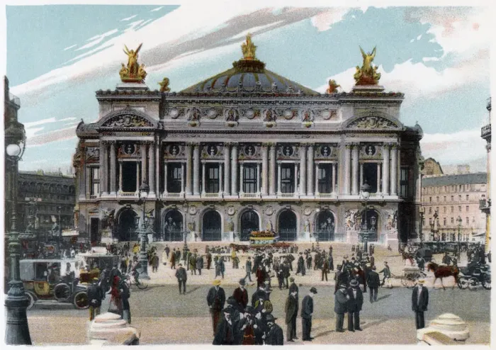 Framed Print : The Palais Garnier, Paris, c1900 Framed Print : The Palais Garnier, Paris, c1900