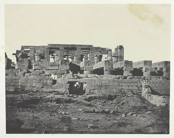 Palais de Karnak, Entree Meridionale de la Salle Hypostyle;Thebes