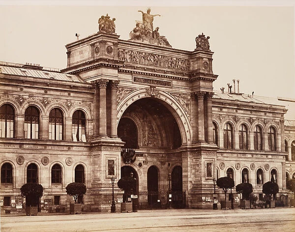 Palais de l Industrie, 1850s-60s. Creator: Edouard Baldus