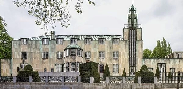 Palais Stoclet, Sq. Leopold II, Brussels, Belgium, (1906-1911) c2014-c2017. Artist