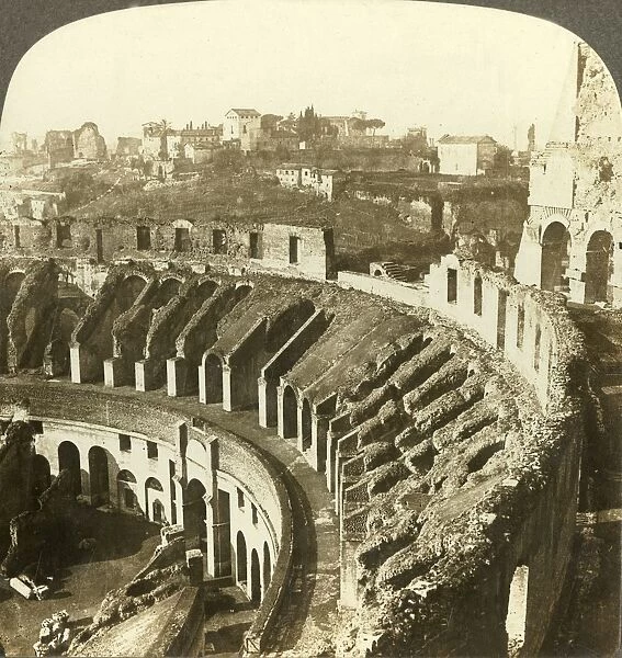 Rome Hills Photographic Framed Print