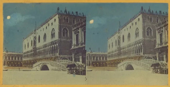 Framed Print : Palazzo Ducale / Ducal Palace, Venice, about 1865. Creator: Unknown Framed Print : Palazzo Ducale / Ducal Palace, Venice, about 1865. Creator: Unknown