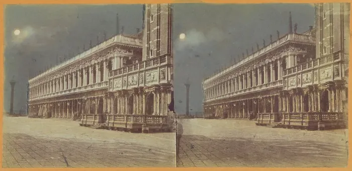 Framed Print : Palazzo Reale / Palace, Venice, about 1865. Creator: Unknown Framed Print : Palazzo Reale / Palace, Venice, about 1865. Creator: Unknown