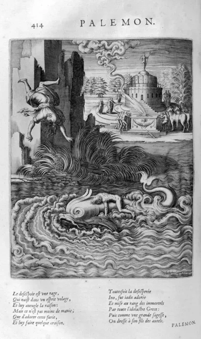 Framed Print : Palemon, 1615. Artist: Leonard Gaultier Framed Print : Palemon, 1615. Artist: Leonard Gaultier