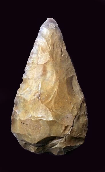 Paleolithic hand-axe