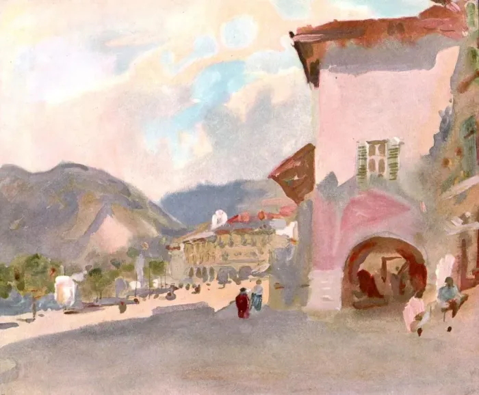 Framed Print : Pallanza, Lago Maggiore, 1892, (c1900). Creator: Unknown Framed Print : Pallanza, Lago Maggiore, 1892, (c1900). Creator: Unknown