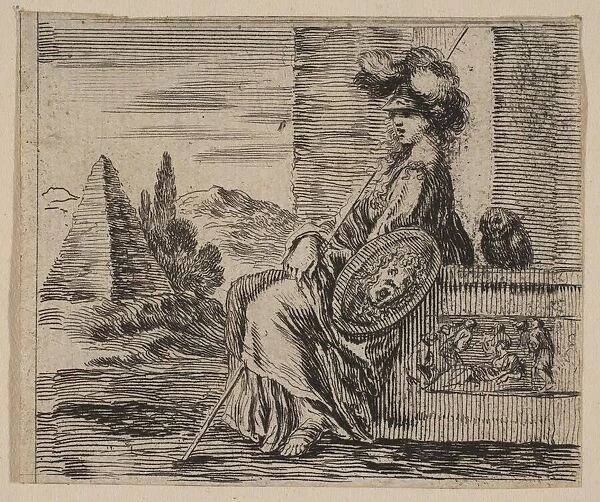 Pallas, from Game of Mythology (Jeu de la Mythologie), 1644