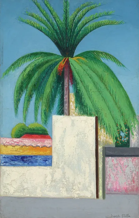 Framed Print : Palm Tree, c1930. Creator: Stella, Joseph (1877-1946) Framed Print : Palm Tree, c1930. Creator: Stella, Joseph (1877-1946)