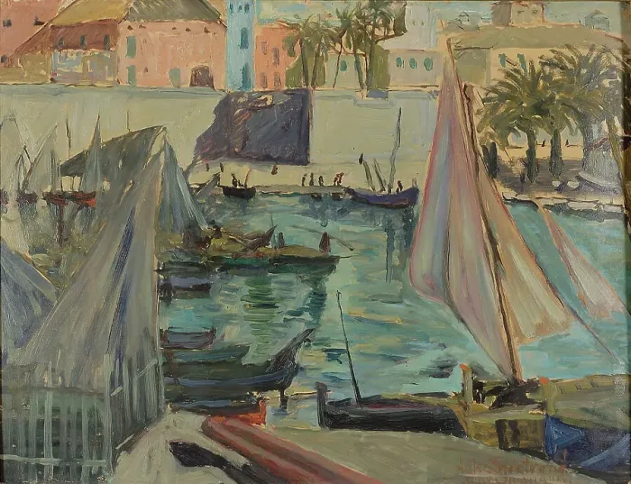 Framed Print : Palma antigua, 1924. Creator: Acke Sjostrand Framed Print : Palma antigua, 1924. Creator: Acke Sjostrand