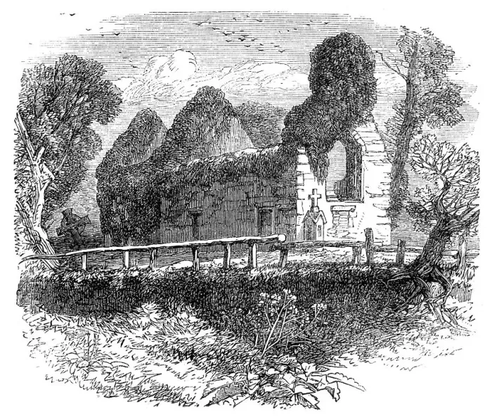 Framed Print : Palmerston Church, near Dublin, 1864. Creator: Unknown Framed Print : Palmerston Church, near Dublin, 1864. Creator: Unknown