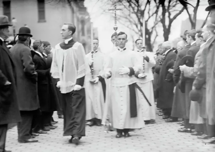 Framed Print : Pan American Mass. - Thanksgiving Day At St. Patrick's. Choir, 1912. Creator: Harris & Ewing. Pan American Mass. - Thanksgiving Day At St. Patrick's. Choir, 1912. Creator: Harris & Ewing Framed Print : Pan American Mass. - Thanksgiving Day At St. Patrick's. Choir, 1912. Creator: Harris & Ewing. Pan American Mass. - Thanksgiving Day At St. Patrick's. Choir, 1912. Creator: Harris & Ewing