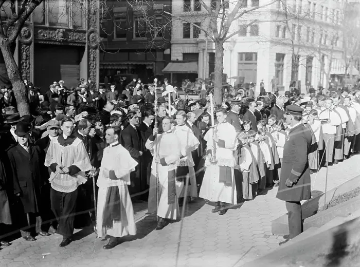Framed Print : Pan American Mass. - Thanksgiving Day At St. Patrick's. Choir, 1912. Creator: Harris & Ewing. Pan American Mass. - Thanksgiving Day At St. Patrick's. Choir, 1912. Creator: Harris & Ewing Framed Print : Pan American Mass. - Thanksgiving Day At St. Patrick's. Choir, 1912. Creator: Harris & Ewing. Pan American Mass. - Thanksgiving Day At St. Patrick's. Choir, 1912. Creator: Harris & Ewing