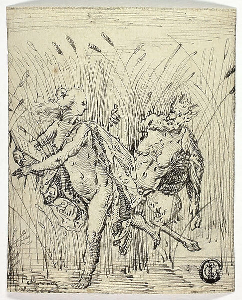 Pan and Syrinx, n.d. Creator: Unknown