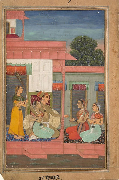 Panchama Ragini: Page from a Ragamala Series (Garland of Musical Modes), ca. 1640