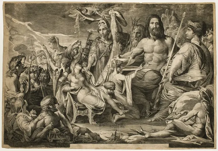 Framed Print : Pandora, 1804-05. Creator: James Barry Framed Print : Pandora, 1804-05. Creator: James Barry