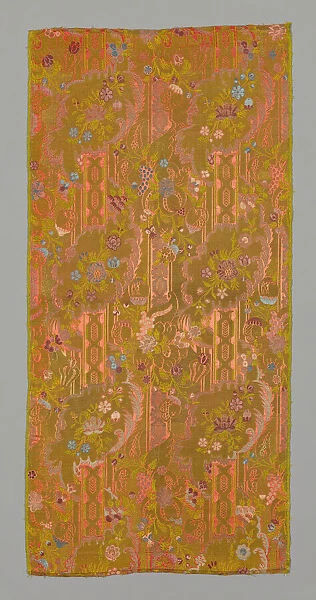 Panel (Dress Fabric), France, 1700  /  10. Creator: Unknown