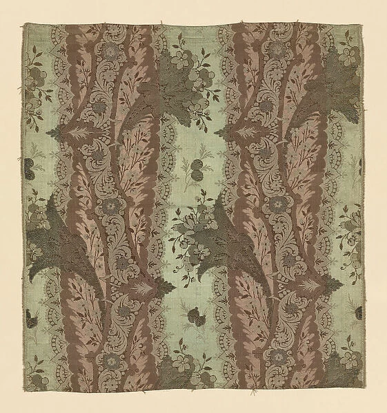 Panel (Dress Fabric), France, 1718  /  20. Creator: Unknown