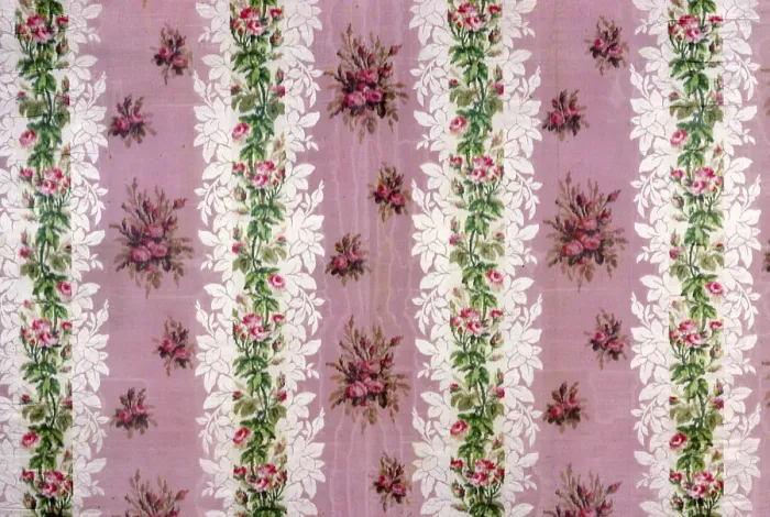 Framed Print : Panel (Dress Fabric), France, 1860s. Creator: Unknown