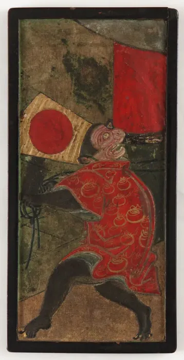 Framed Print : Panel, Edo period, late 17th-mid 18th century. Creator: Haritsu Ogawa Framed Print : Panel, Edo period, late 17th-mid 18th century. Creator: Haritsu Ogawa