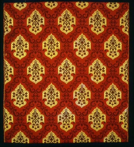 Panel, England, 1875  /  1900. Creator: James W. & C. Ward